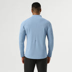 Mens Gym Fitness 94%polyester 6%spandex Quarter Zip Shirt SY-AL16881 print logo 2