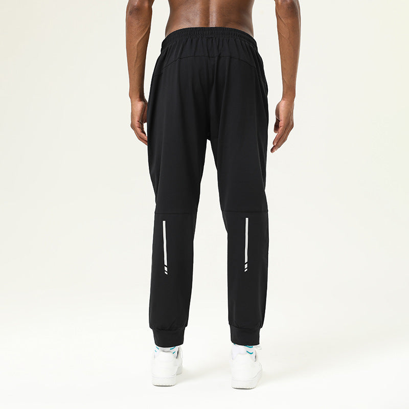 Mens Activewear Jogging 100%polyester Pants SY-B45 print logo 9