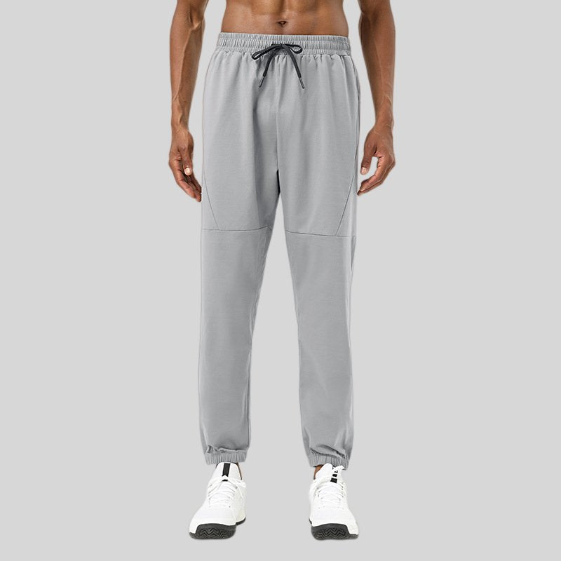 Mens Gym Sportswear 100%polyester Pants SY-B49 print logo 1