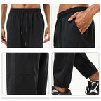 Mens Gym Sportswear 100%polyester Pants SY-B49 print logo 18