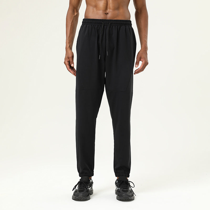 Mens Gym Sportswear 100%polyester Pants SY-B49 print logo 3