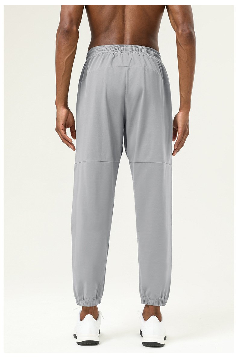 Mens Gym Sportswear 100%polyester Pants SY-B49 print logo 30