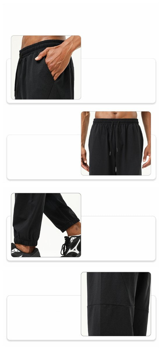 Mens Gym Sportswear 100%polyester Pants SY-B49 print logo 33