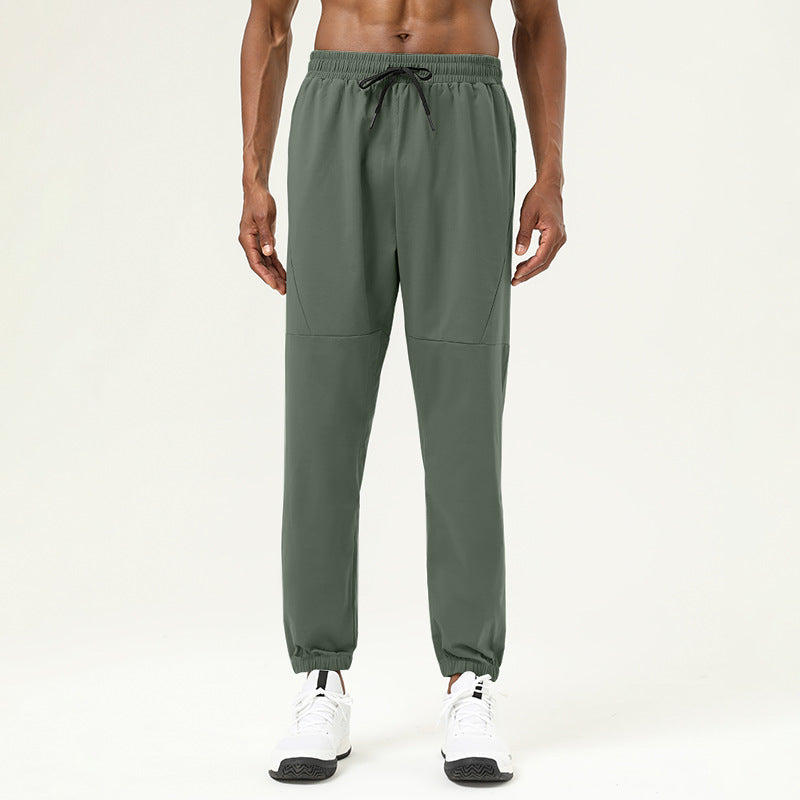 Mens Gym Sportswear 100%polyester Pants SY-B49 print logo 4