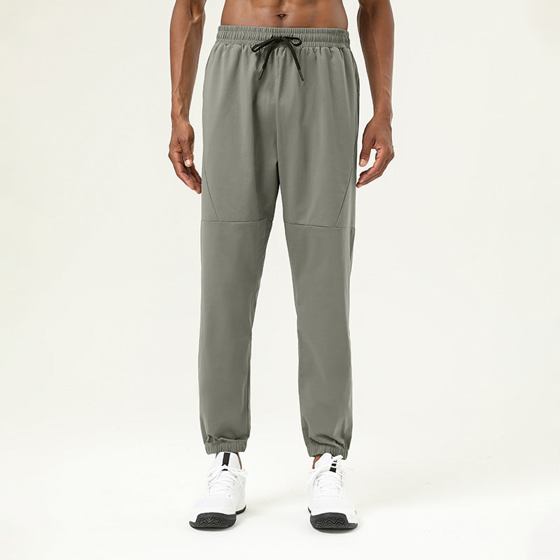 Mens Gym Sportswear 100%polyester Pants SY-B49 print logo 6