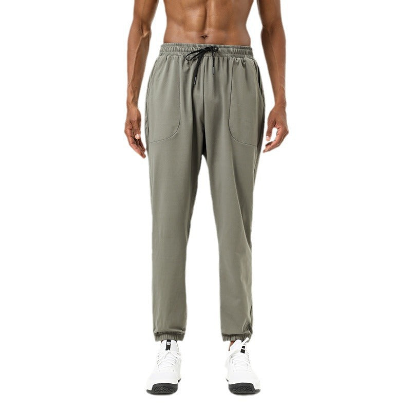 Mens Sports Workout 100%polyester Pants SY-B53 print logo 10