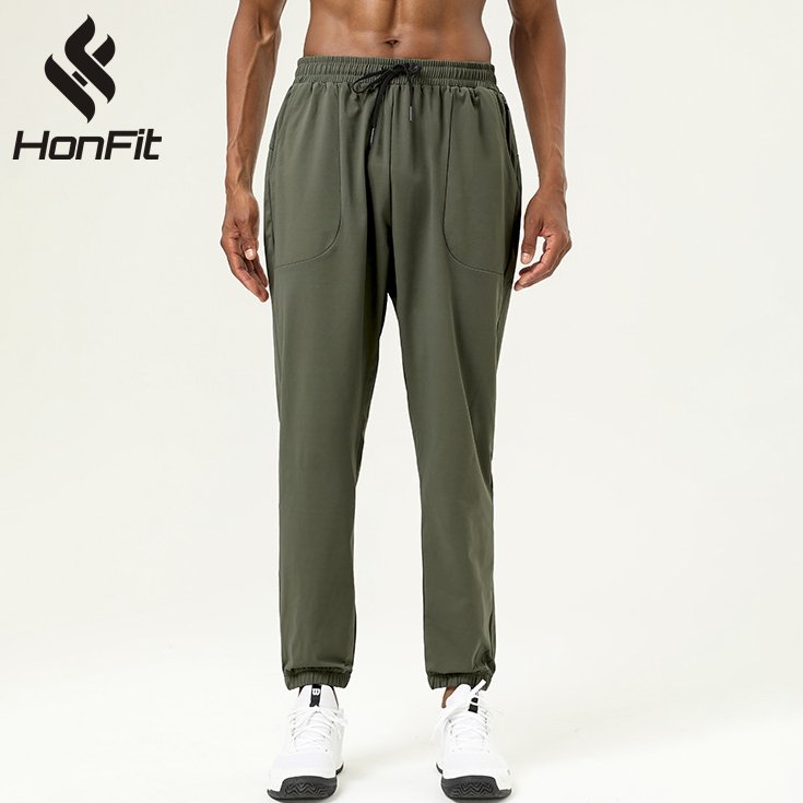 Mens Sports Workout 100%polyester Pants SY-B53 print logo 12