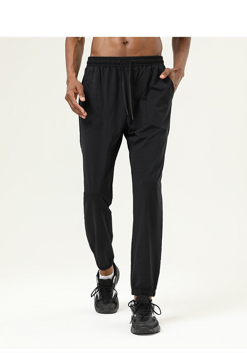 Mens Sports Workout 100%polyester Pants SY-B53 print logo 18