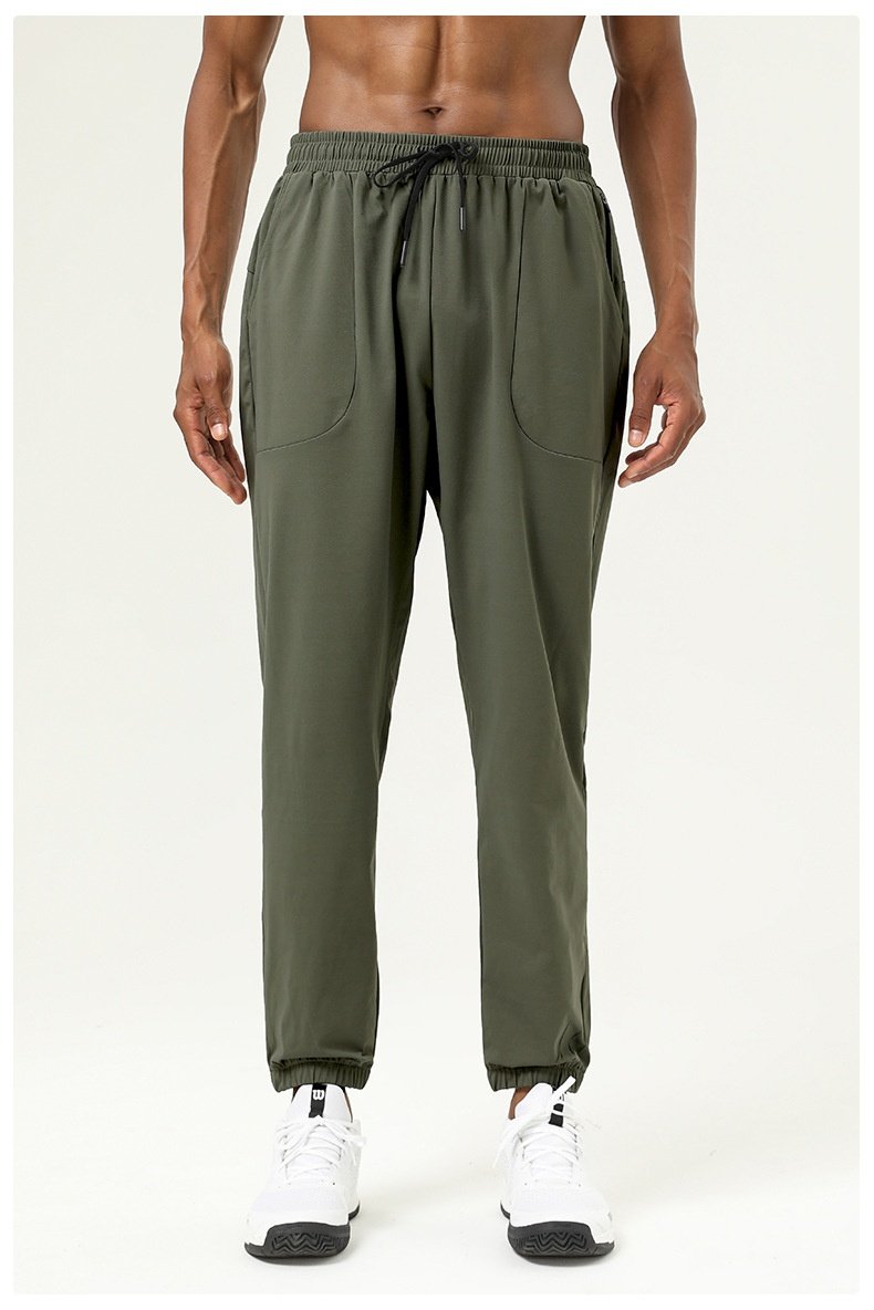 Mens Sports Workout 100%polyester Pants SY-B53 print logo 24