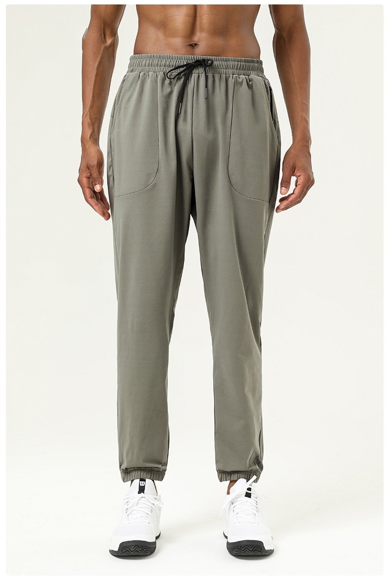 Mens Sports Workout 100%polyester Pants SY-B53 print logo 28