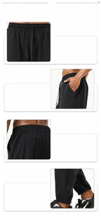 Mens Sports Workout 100%polyester Pants SY-B53 print logo 30
