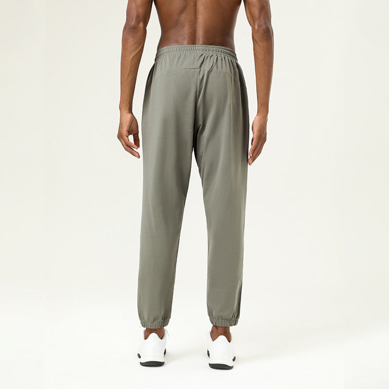 Mens Sports Workout 100%polyester Pants SY-B53 print logo 9