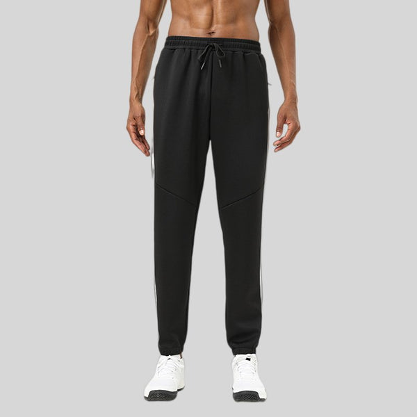 Mens Fitness Jogging 93%polyester 7%spandex Pants SY-B55 print logo 1
