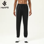 Mens Fitness Jogging 93%polyester 7%spandex Pants SY-B55 print logo 8