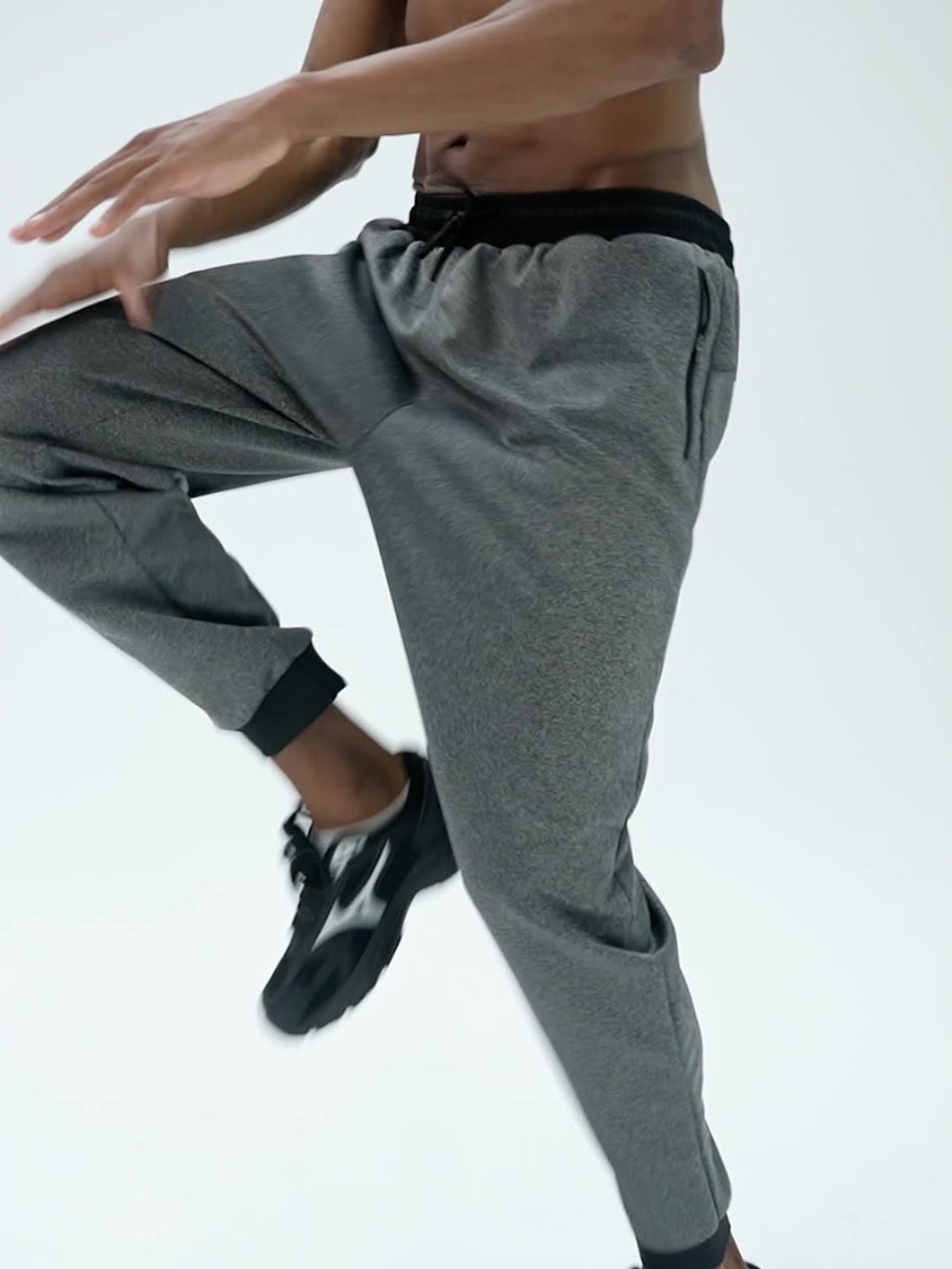 Mens Training Joggers 93%polyester 7%spandex Pants SY-B59 print logo 5