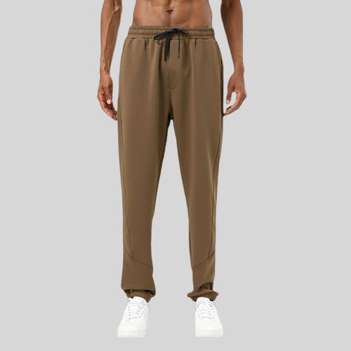 Mens Casual Jogger 93%polyester 7%spandex Pants SY-B61 print logo 1