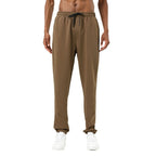 Mens Casual Jogger 93%polyester 7%spandex Pants SY-B61 print logo 11