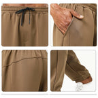 Mens Casual Jogger 93%polyester 7%spandex Pants SY-B61 print logo 18
