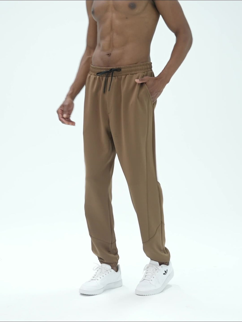 Mens Casual Jogger 93%polyester 7%spandex Pants SY-B61 print logo 7