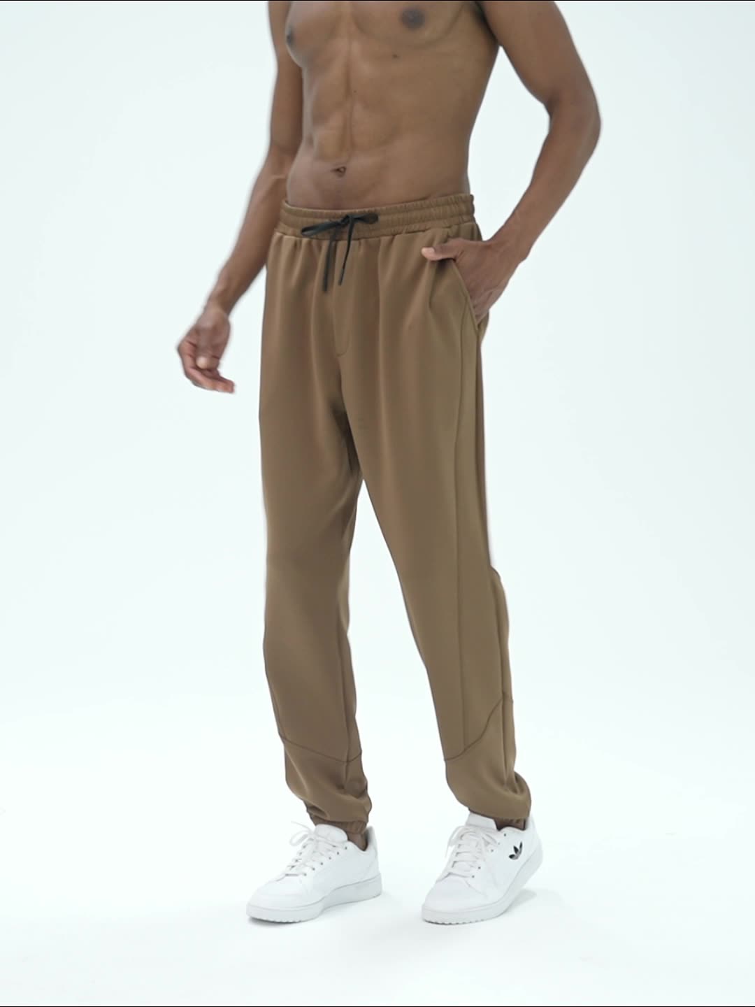 Mens Casual Jogger 93%polyester 7%spandex Pants SY-B61 print logo 7