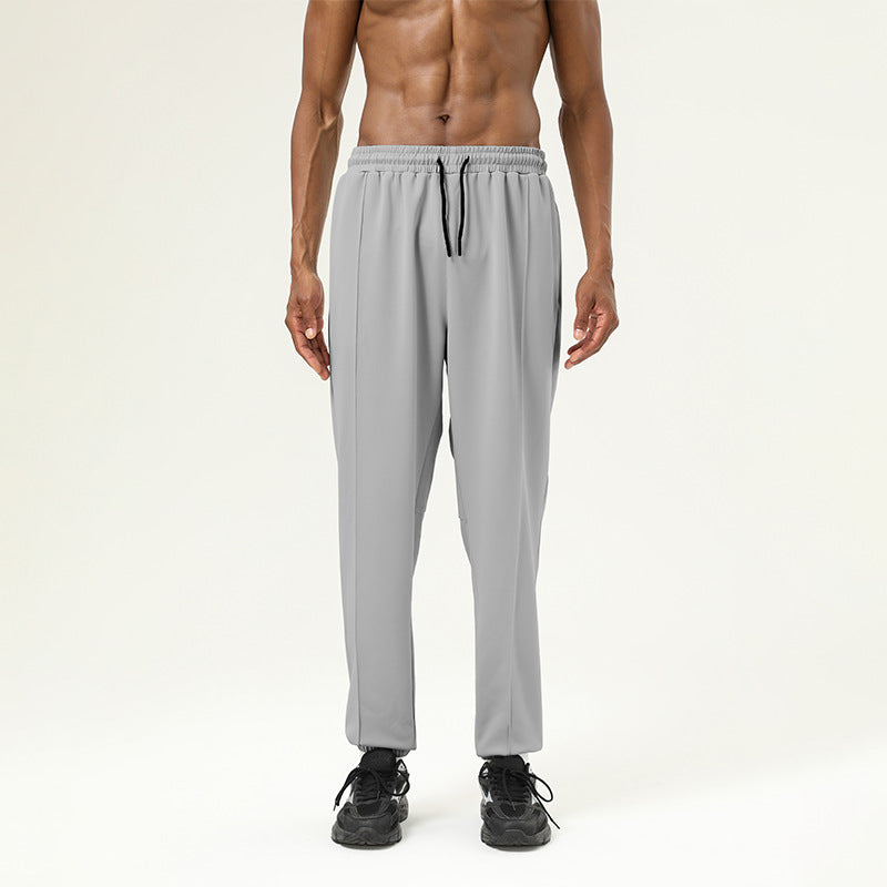 Mens Sports Training 93%polyester 7%spandex Pants SY-B63 print logo 11