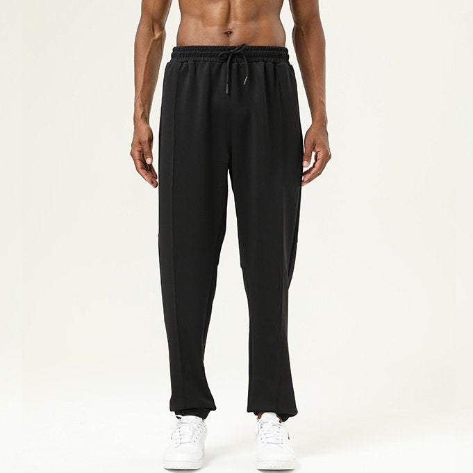 Mens Sports Training 93%polyester 7%spandex Pants SY-B63 print logo 12