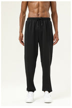 Mens Sports Training 93%polyester 7%spandex Pants SY-B63 print logo 22