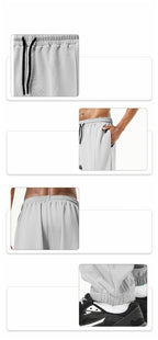 Mens Sports Training 93%polyester 7%spandex Pants SY-B63 print logo 28