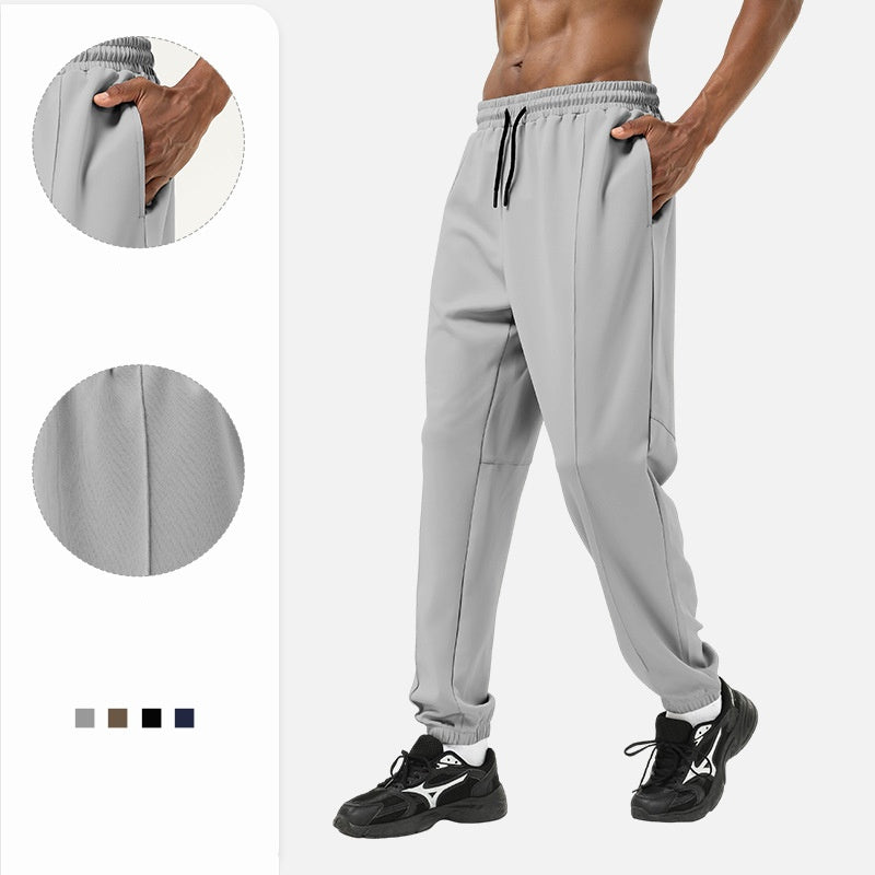 Mens Sports Training 93%polyester 7%spandex Pants SY-B63 print logo 8