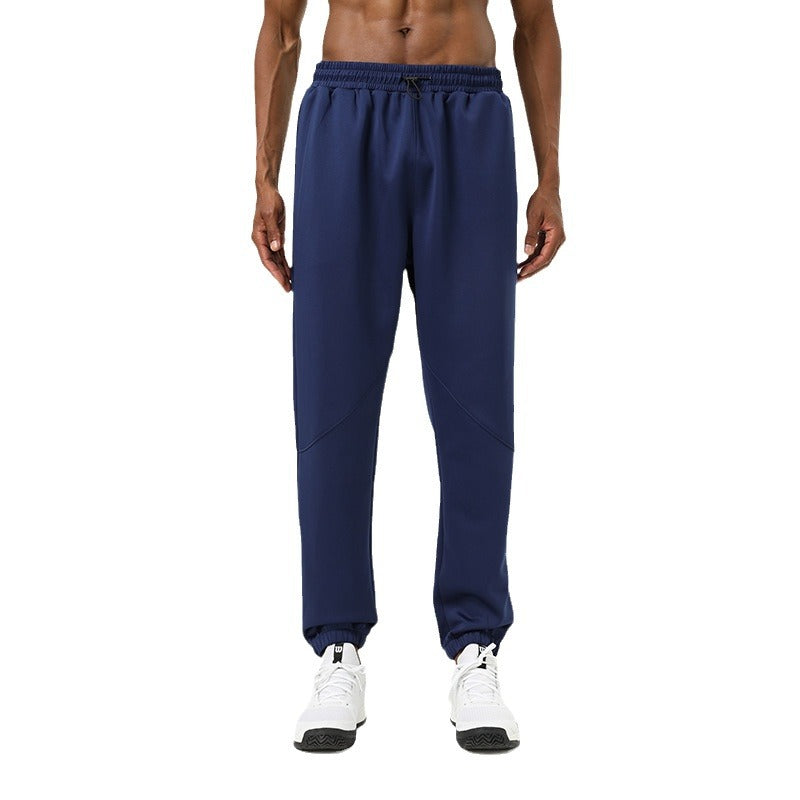 Mens Athletic Gym 93%polyester 7%spandex Pants SY-B65 print logo 10