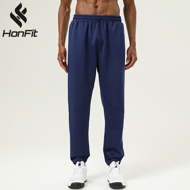 Mens Athletic Gym 93%polyester 7%spandex Pants SY-B65 print logo 11