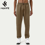 Mens Athletic Gym 93%polyester 7%spandex Pants SY-B65 print logo 15