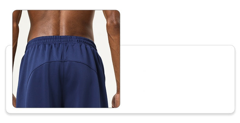 Mens Athletic Gym 93%polyester 7%spandex Pants SY-B65 print logo 19