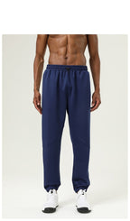 Mens Athletic Gym 93%polyester 7%spandex Pants SY-B65 print logo 21