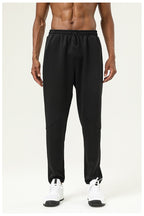 Mens Athletic Gym 93%polyester 7%spandex Pants SY-B65 print logo 23