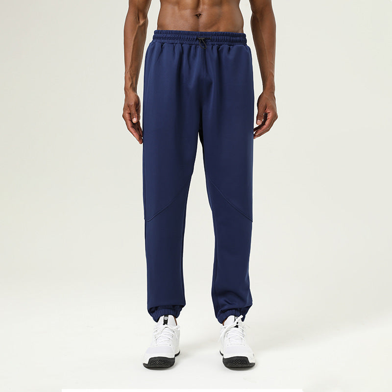 Mens Athletic Gym 93%polyester 7%spandex Pants SY-B65 print logo 3