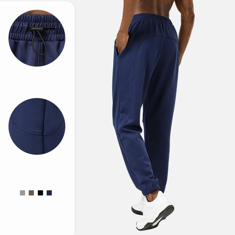 Mens Athletic Gym 93%polyester 7%spandex Pants SY-B65 print logo 8