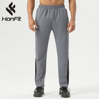 Mens Gym Sportswear 75%nylon 25%spandex Pants SY-B67 print logo 9