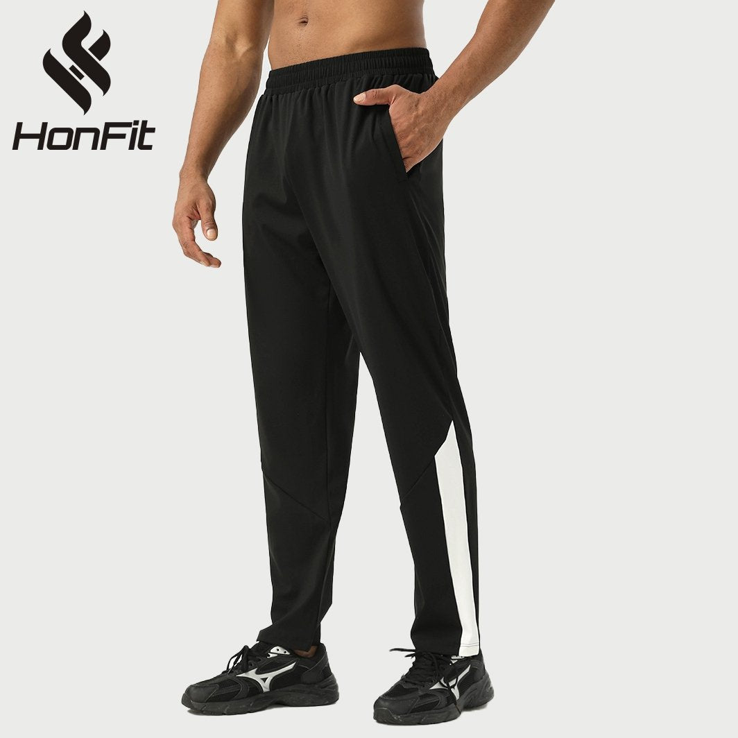 Mens Gym Sportswear 75%nylon 25%spandex Pants SY-B67 print logo 11