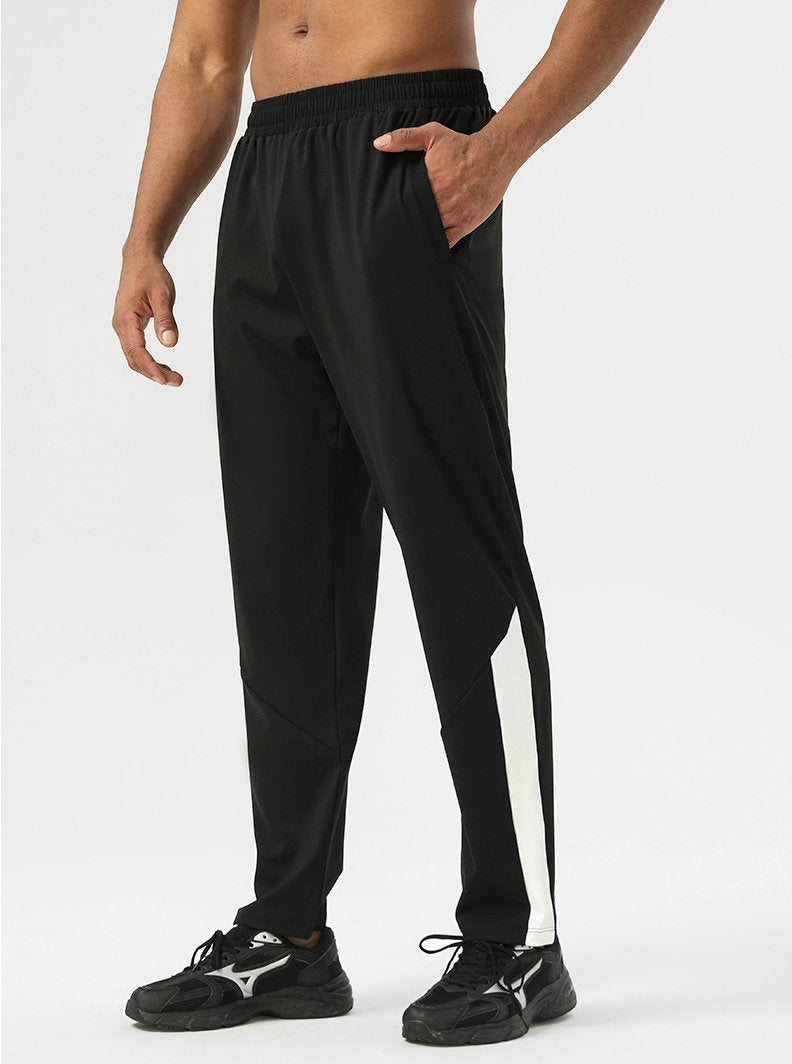 Mens Gym Sportswear 75%nylon 25%spandex Pants SY-B67 print logo 14