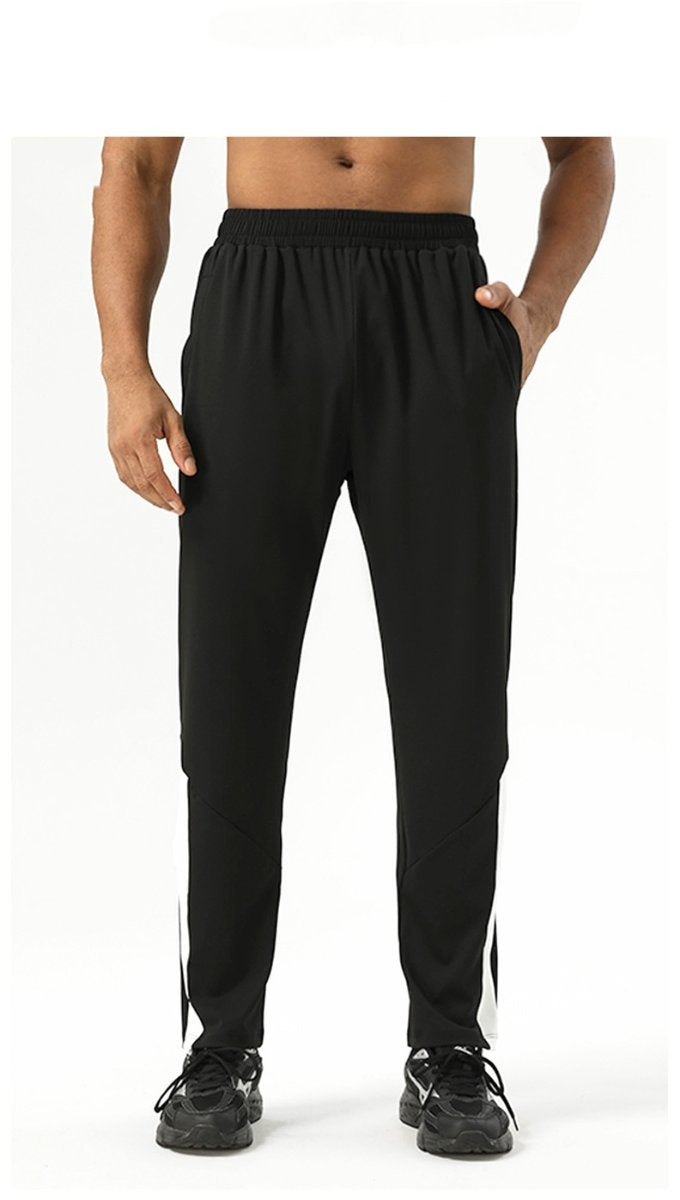 Mens Gym Sportswear 75%nylon 25%spandex Pants SY-B67 print logo 17