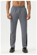 Mens Gym Sportswear 75%nylon 25%spandex Pants SY-B67 print logo 19