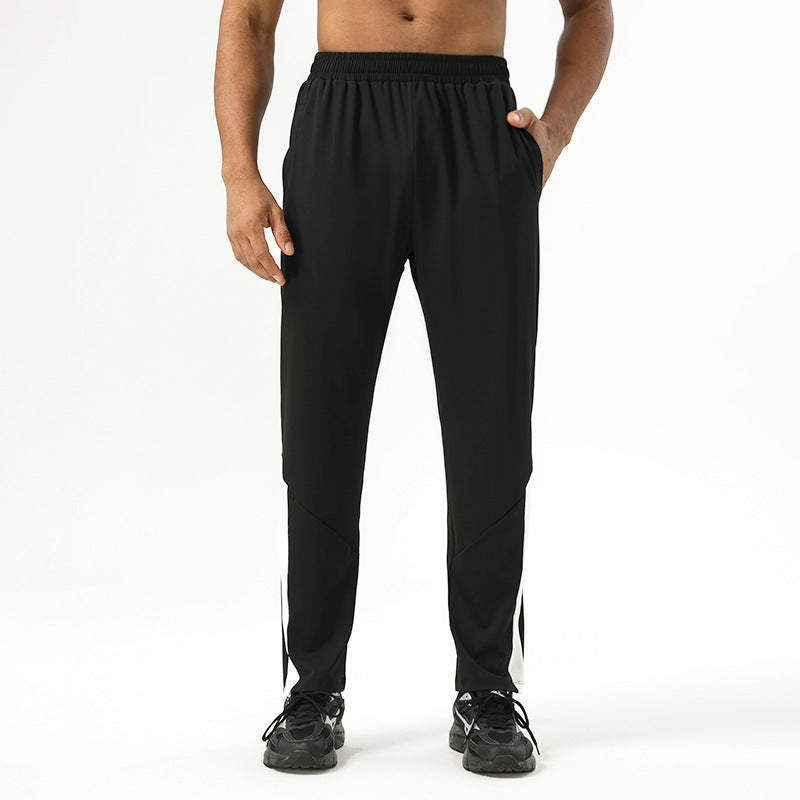 Mens Gym Sportswear 75%nylon 25%spandex Pants SY-B67 print logo 3