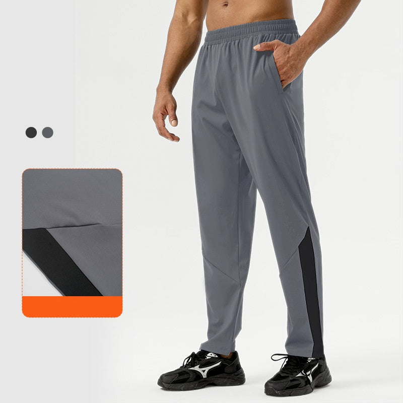 Mens Gym Sportswear 75%nylon 25%spandex Pants SY-B67 print logo 5