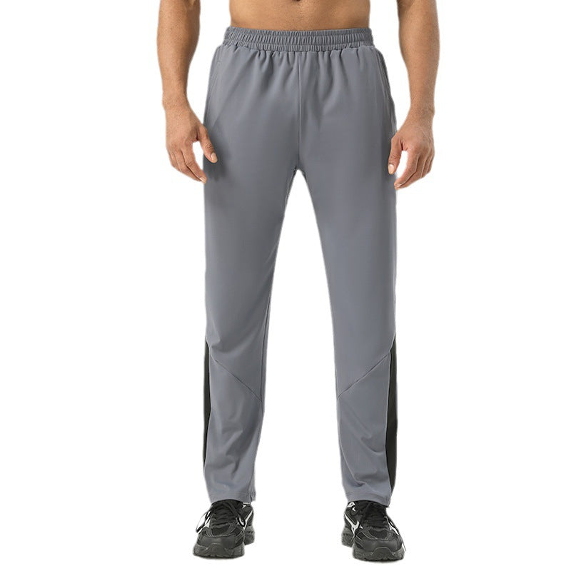 Mens Gym Sportswear 75%nylon 25%spandex Pants SY-B67 print logo 7