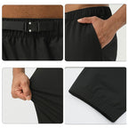 Mens Athletic Joggers 88%polyester 12%spandex Pants SY-B69 print logo 12