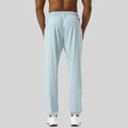 Mens Athletic Joggers 88%polyester 12%spandex Pants SY-B69 print logo 2