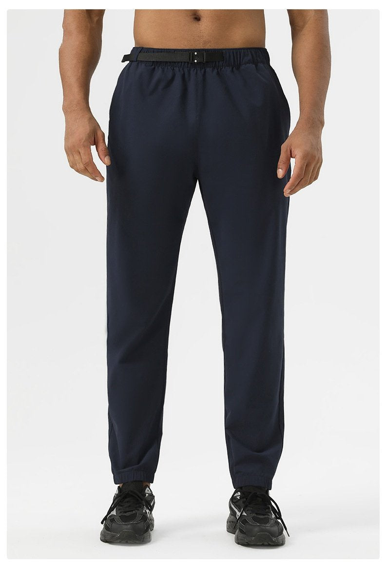 Mens Athletic Joggers 88%polyester 12%spandex Pants SY-B69 print logo 19