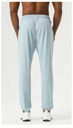 Mens Athletic Joggers 88%polyester 12%spandex Pants SY-B69 print logo 22