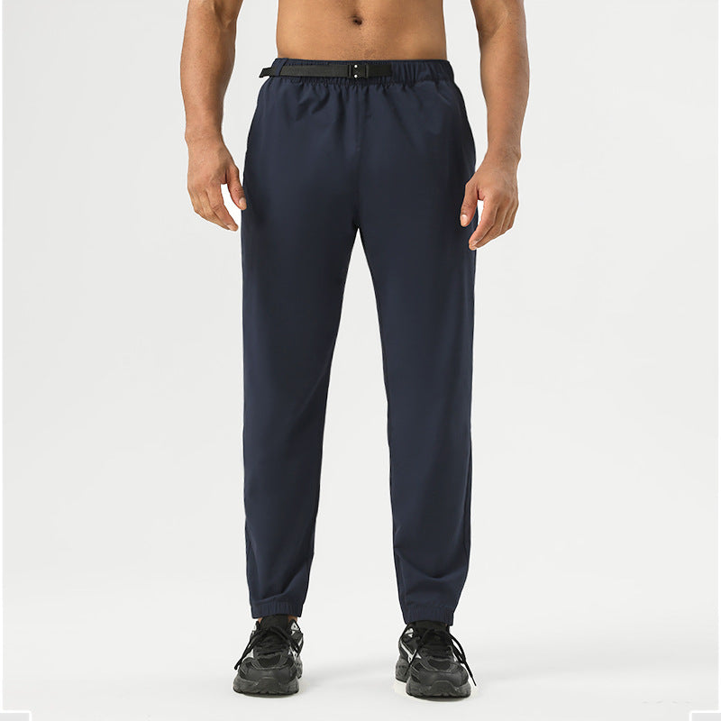 Mens Athletic Joggers 88%polyester 12%spandex Pants SY-B69 print logo 3